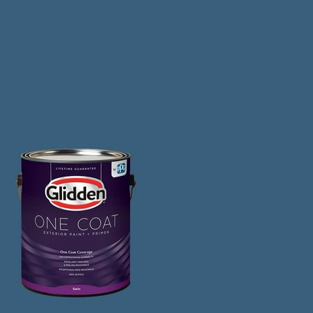 10 Porcelain Finish - Glidden One Coat, Exterior Paint + Primer, Chinese Porcelain