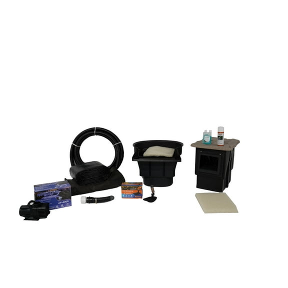 PondBuilder Crystal 4000 PVC Pond Kit, 20 ft. x 25 ft.