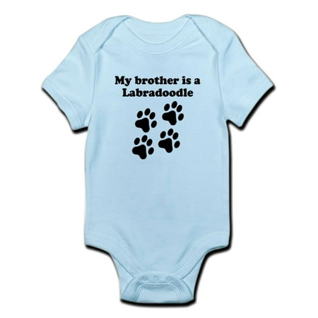 

CafePress - My Brother Is A Labradoodle Body Suit - Baby Light Bodysuit