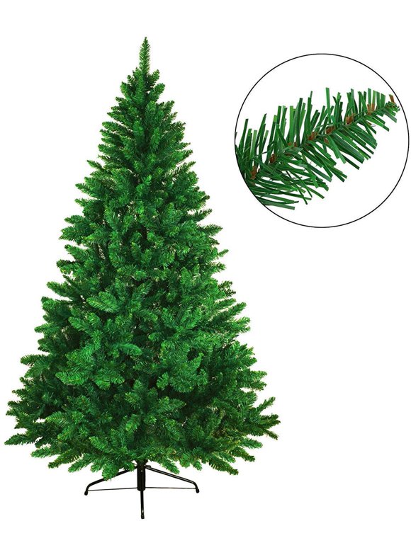 Unlit Christmas Trees