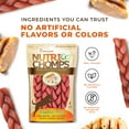 thumbnail image 6 of Nutri Chomps Premium Rawhide-Free Braided Dog Chews, Real Chicken, 6 Inch, 4 Count, 6 of 7