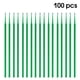thumbnail image 2 of Hisopos de algodón Portátil Pie de pestañas Cosméticos Cosméticos Limpieza Palos Baño Salón Oficina Oído Terreno herramienta Accesorios Verdes 100 piezas Advancent CE001447-04, 2 of 7