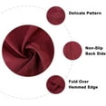 thumbnail image 3 of Haperlare Round Tablecloth 70 inch Burgundy Red Waterproof Stain Resistant Checkered Table Cloth Cover Protector for Dining Kitchen Outdoor Tabletop, 3 of 6
