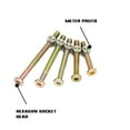 Zinc Plated Screws and Bolts Screws Replacement Parts Furniture Bolts Socket Head Screws for