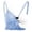Blue, variant on DuoJiaJ Women's Fashion Solid Color Patchwork Slim Crop Vest Top Women Cropped Tank Tops Blue L