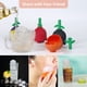 thumbnail image 5 of Para hacer hielo en forma de rosa, la divertida máquina de hockey sobre hielo de goma de silicona es adecuada para el refrigerador de whisky, bourbon y jugo de cóctel., 5 of 5