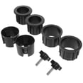 thumbnail image 3 of Support de Parasol de Patio Noir avec Pointe et Vis de Remplacement Facile à Utiliser Plastique Robuste, 3 of 8