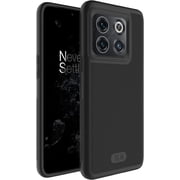 Phone Case for OnePlus 10T 5G, TUDIA [MergeGrip] Military Grade Dual Layer Shockproof Slim Tough Non-Slip Heavy Duty Case Cover (Matte Black)