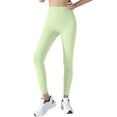 thumbnail image 2 of Stephy Yoga Pants Yoga Clothes Women's Fitness Sports Pants Pants Leggings No Embarrassing Lines High Waist No Butt, Green, L, 2 of 7