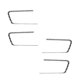 thumbnail image 2 of Carbon Fiber Car Door Inner Bowl Handle Trim Frame Decorative Cover Stickers For Land Cruiser Prado, 2 of 5