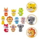 thumbnail image 4 of BRIGHTFUFU 2 pares de títeres de dedo animal lindos títeres de dedo de vinilo muñecas muñecas juguetes títeres para niños niños pequeños, 4 of 8