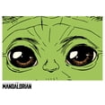 thumbnail image 2 of Girl's Star Wars: The Mandalorian The Child Hypnotic Eyes  Graphic Tee White Medium, 2 of 5