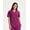 Burgundy, variant on Care+Wear Womens Classic Scrub Top