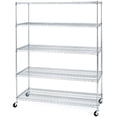 thumbnail image 3 of Seville Classics SHE24003 Steel Wire Shelving System Casters, 4" Diameter, Set of 4, 3 of 5