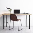 thumbnail image 6 of QLLY Adjustable Metal Table Leg, 24-40 inch, 60-100cm, Home Office DIY Desk Leg, Furniture Leg Set (4, Black), 6 of 6