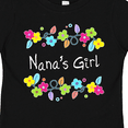 thumbnail image 4 of Inktastic Nanas Girl- Bright Flowers Girls Toddler T-Shirt, 4 of 5