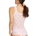thumbnail image 2 of Hanky Panky Signature Lace Unlined Camisole (1390L),Large,Bliss Pink, 2 of 4