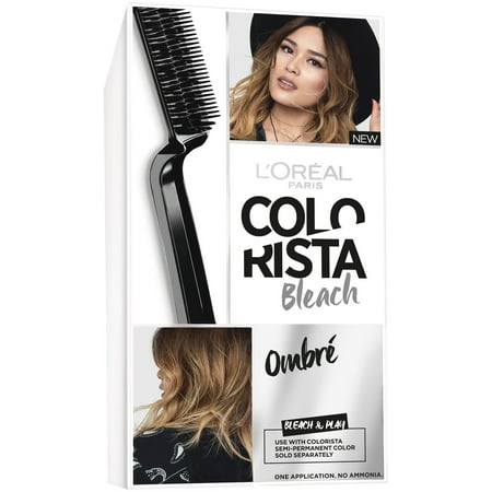 L'Oreal Paris Colorista Hair Bleach, Ombre, 1 kit (Best Way To Care For Bleached Hair)