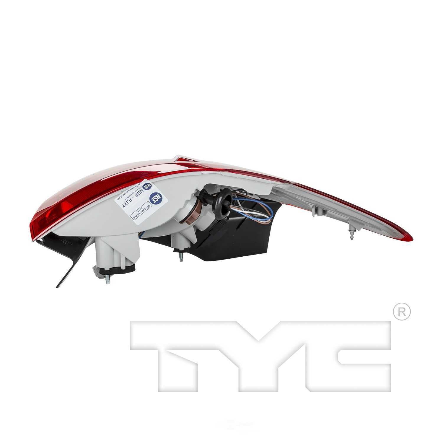 TYC 11-6587-00-9 CAPA Certified Tail Light Assembly