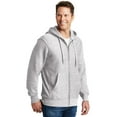 thumbnail image 4 of Sport-Tek Super Heavyweight Full Zip Hooded Sweatshirt-L (Athletic Heather), 4 of 6