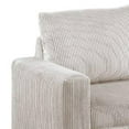 thumbnail image 6 of Billy Convertible Sofa Bed, Low Profile Leg, Ivory Corduroy 85 Inch, 6 of 7