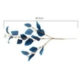 thumbnail image 6 of ZenCart Artificial Eucalyptus Leaf Branch 3 Fork Realistic Reusable Faux Green Plants Greenery Home Table Centerpiece Wedding Decoration Photo Props, 6 of 8