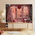 thumbnail image 6 of Titcea 5x3.3 FT Christmas Backdrop, Hanging Snow Scene Xmas Photo Props Xmas Party Decoration Kids Portrait Photo Studio Props, 6 of 6