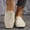 Beige, variant on Hoshose New Retro Summer Womens Slip on Flat Shoes Soft Soled Shallow Mouth Mesh Breathable Casual Work Shoes Non Slip