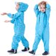 thumbnail image 1 of Chubasquero de una pieza para niños, bonito impermeable tridimensional a la moda con ala de sombrero, poncho reflectante para bebé, 1 of 5
