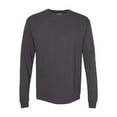 thumbnail image 2 of Comfort Colors - Garment-Dyed Heavyweight Long Sleeve T-Shirt - 6014 - Graphite, 2 of 3