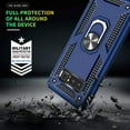 thumbnail image 5 of Compatible for Samsung Galaxy Note 8 Case with HD Screen Protector,  Military-Grade Shockproof Protective Phone Case with Magnetic Kickstand Ring for Samsung Note 8 Blue, 5 of 14