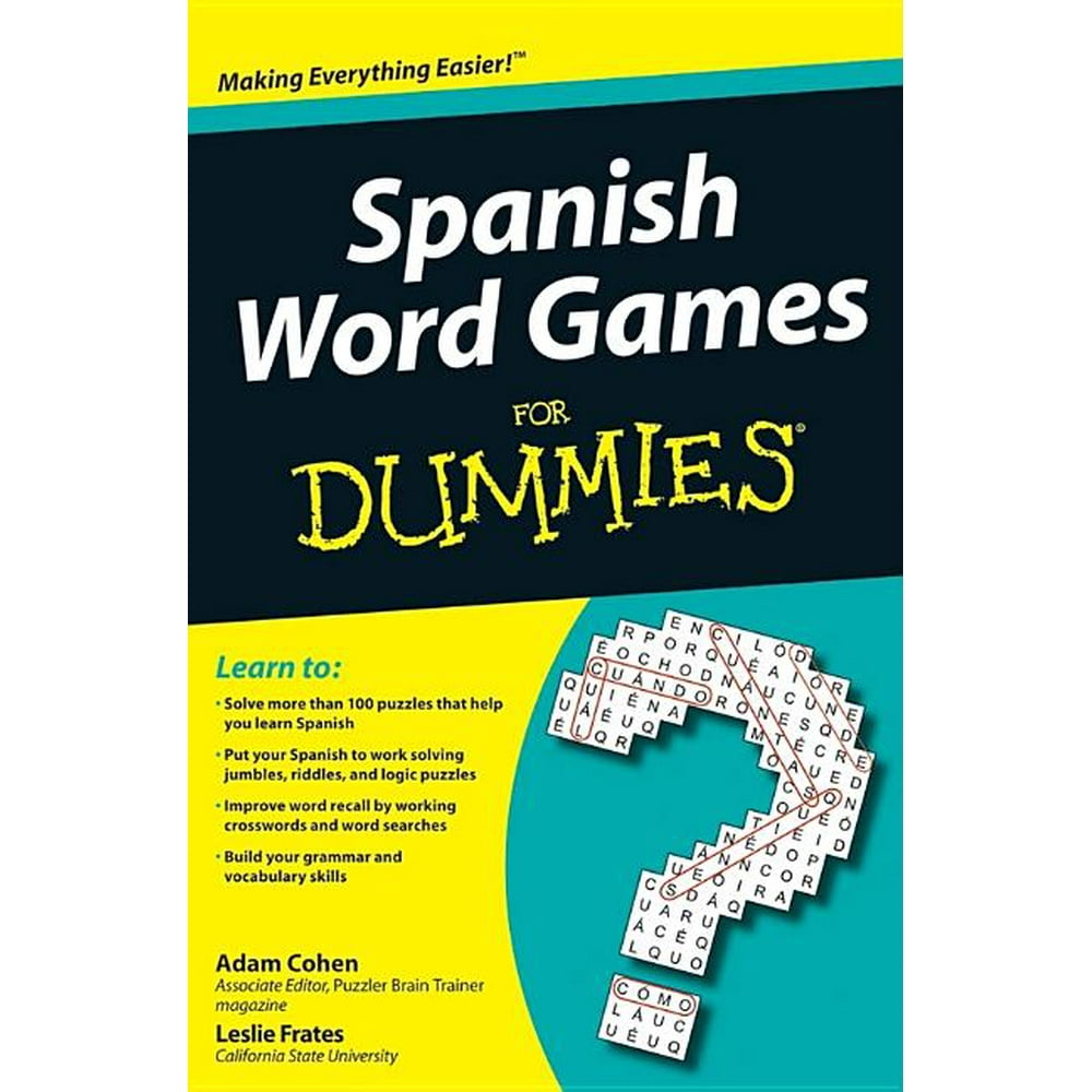 For Dummies Spanish Word Games for Dummies (Paperback)