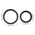 thumbnail image 2 of Shisuyan 2 Sets Stethoscope Diaphragm Stethoscope Earplug Stethoscope Parts Stethoscope Ear Tips, 2 of 8