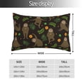 thumbnail image 4 of Vsdgher Sloth Doing Yoga Print Pillow Cases -Iconic Collection Pillowcases -Extra Soft, Not easy to deform,not pilling Export quality, 4 of 8