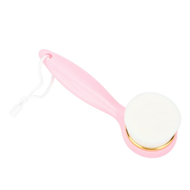 Cepillo de limpieza facial, mango largo, cepillo facial manual suave, cepillo facial suave, rendimiento inigualable