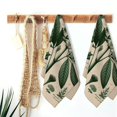 thumbnail image 6 of Nawy Tropical Palm Tree Vintage Green Leaf Towel Set - 2 Pack 27.5*16in, 6 of 6