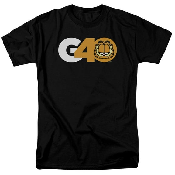 Garfield G40 S/S Adult 18/1 T-Shirt Black