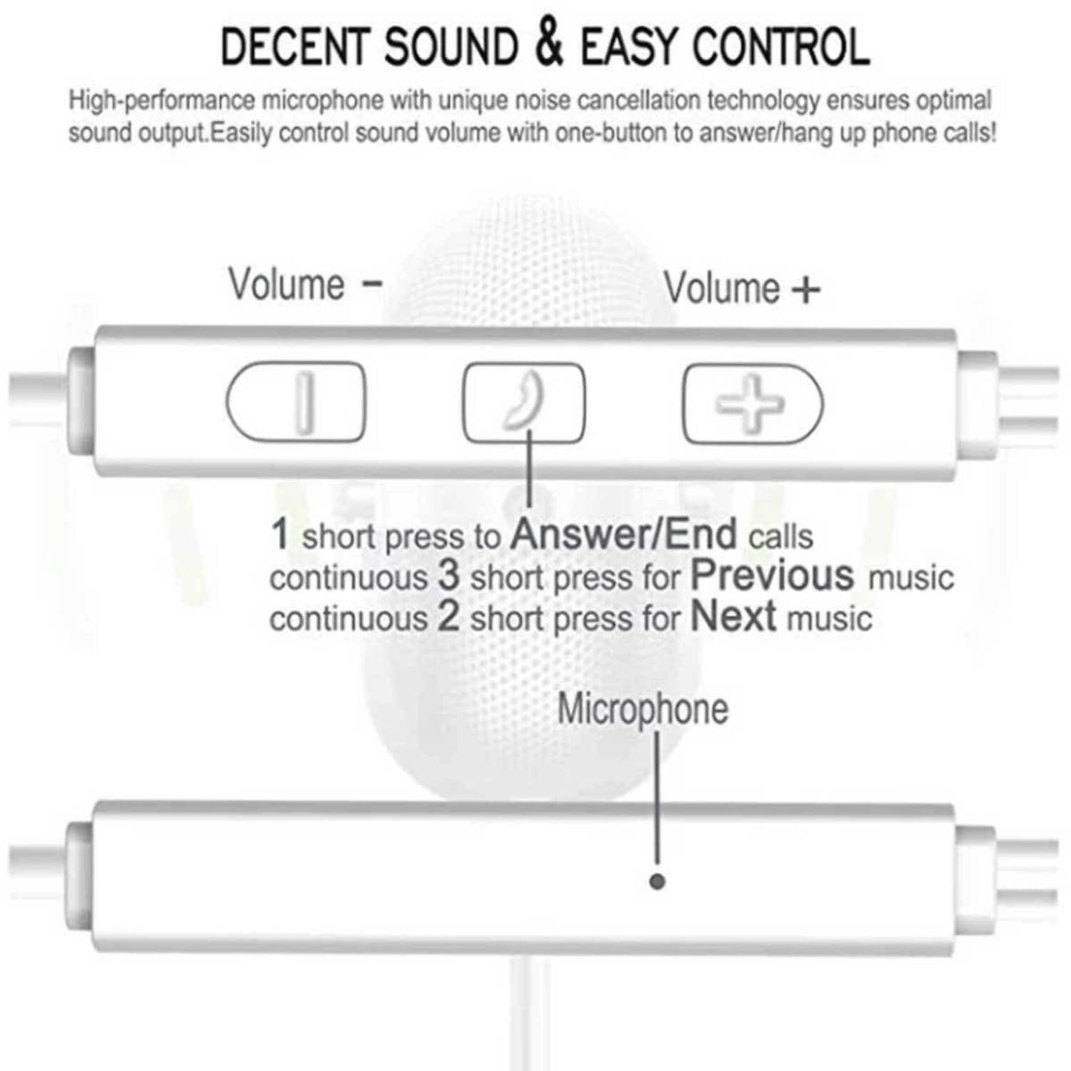 EMF Radiation-Free Air Tube Earbud Headphones