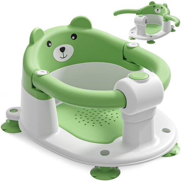 Asiento de baño Himold para bebés de 6 meses en adelante con cojín