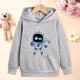 thumbnail image 2 of Nuevas sudaderas con capucha para niños Anime Astros Playroom con estampado de dibujos animados para niños Sudadera con capucha Harajuku para bebés pequeños Sudadera gris de manga larga Chaqueta de fe, 2 of 5