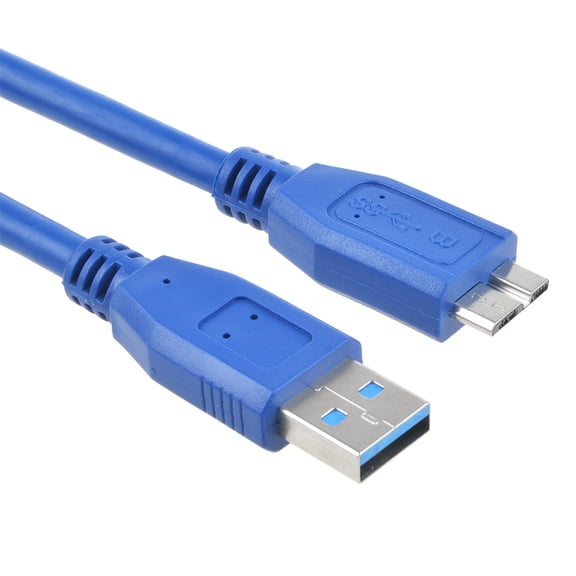 PwrON Compatible USB 3.0 Cable Cord Replacement for LaCie Rugged Triple 500GB 301982 500GB 301983 1TB 301984