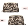 thumbnail image 3 of Xecao Pug Print Fashion Makeup PVC Bag Large Capacity Travel Cosmetic Bag for Women Organizer Toiletry Clutch, 3 of 8
