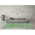 thumbnail image 3 of Ahgly Company Indoor Rectangle Oriental Light Blue Traditional Area Rugs, 3' x 5', 3 of 4