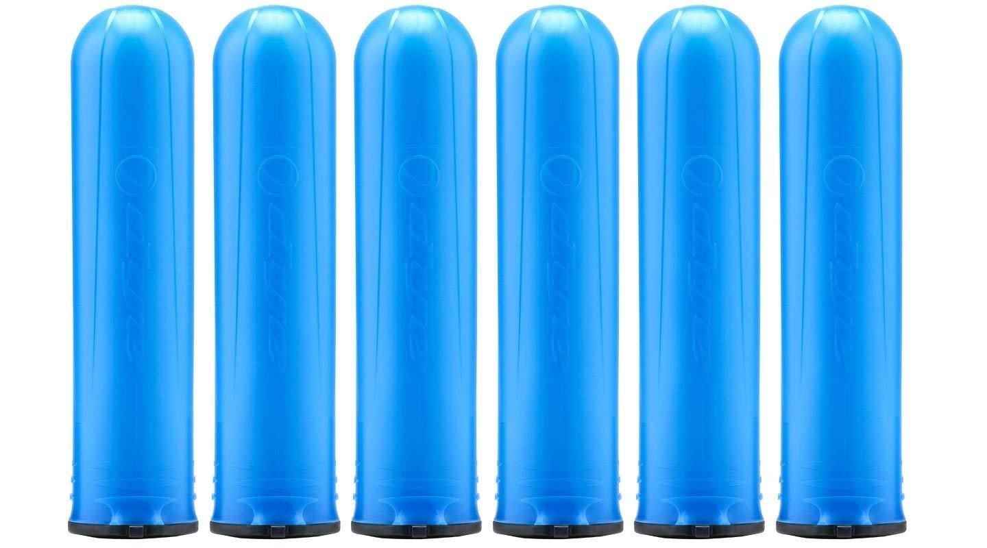 Dye Alpha 150 Round Paintball PodsCyan 6 Pack
