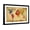 Black Frame, variant on Art.com Vintage World Map Art Print by Michal Bednarek, 24" x 16"