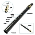 thumbnail image 3 of Pocket Saxophone, Compact Design Lightweight Mini Saxophone Kit with Finger Chart for Breath Playing Practice, 3 of 7