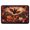 Flannel-Rubber-16x24, variant on Candy Bat Moonless Garden Rectangle Rug for Reading Nook Fall