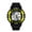 Yellow 9N1, variant on Wuztai Digital LED Analog Quartz Watch Alarm, Fashion Men's Sports Wristwatch with Date Function, Water Resistant Watch