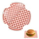 thumbnail image 1 of Uxcell 150 Pcs Hojas de Papel Encerado para Alimentos, Hojas de Papel de Envoltura a Prueba de Grasa de 7 x 7 Pulgadas, Forros de Cesta de Alimentos a Cuadros para Sándwich, Hamburguesa, Pan, Rojo, 1 of 7