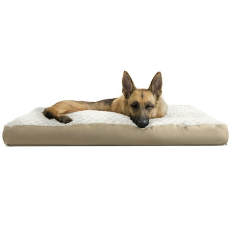 Furhaven Pet Dog Bed Deluxe Plush Pillow Pet Bed For Dogs Cats